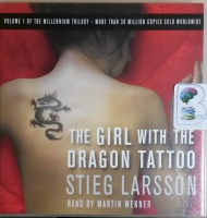 The Girl with the Dragon Tattoo written by Stieg Larsson performed by Martin Wenner on CD (Abridged)